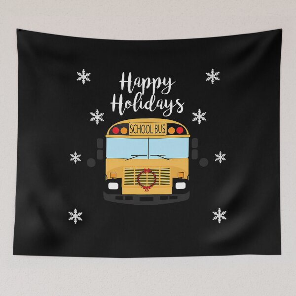 Item preview, School Bus Driver Happy Holidays designed and sold by quuunoyfdtl73.