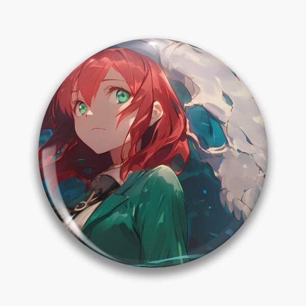 Item preview, Chise Hatori Ancient Magus Bride Forest Antlers Resolve designed and sold by riadjamai.