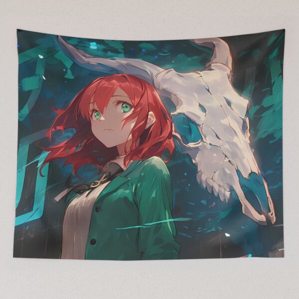 Item preview, Chise Hatori Ancient Magus Bride Forest Antlers Resolve designed and sold by riadjamai.