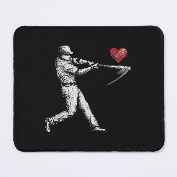 Item preview, Baseball Batter Heart Sketch designed and sold by AdyKurniawan.