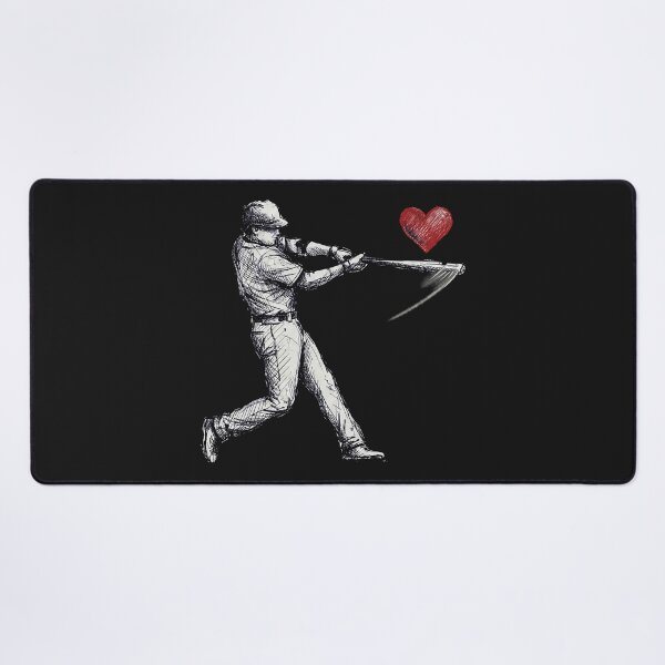 Item preview, Baseball Batter Heart Sketch designed and sold by AdyKurniawan.