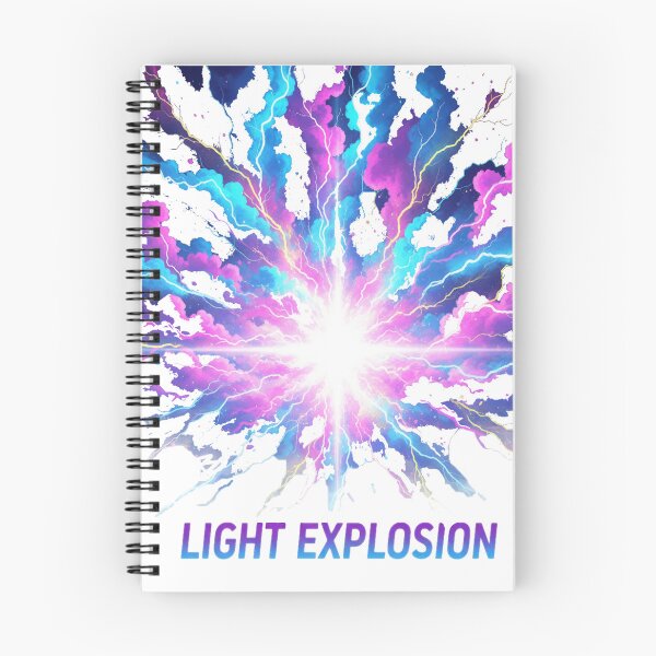Item preview, Blue Abstract Light Expşosion Art Design designed and sold by RS-Globalist-.