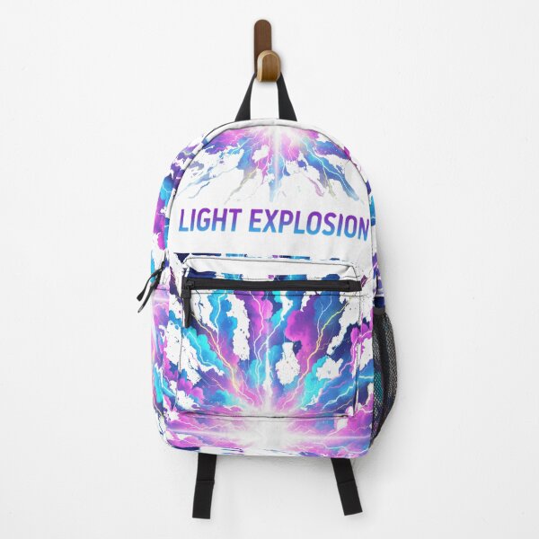 Item preview, Blue Abstract Light Expşosion Art Design designed and sold by RS-Globalist-.