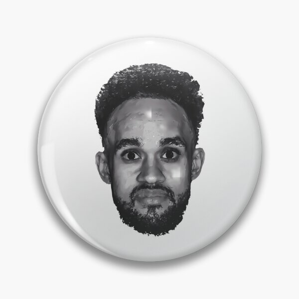 Item preview, Derrick White Funny Vintage Face designed and sold by iiMoRo.