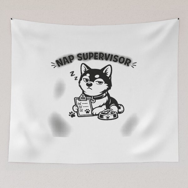 Item preview, Shiba Inu Nap Supervisor designed and sold by KylianStoreMx.