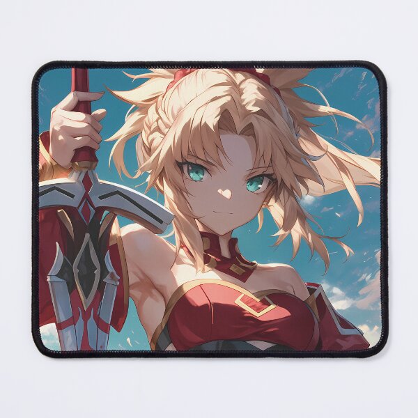 Item preview, Mordred Fate Grand Order Red Saber Bold Sky Determination designed and sold by riadjamai.