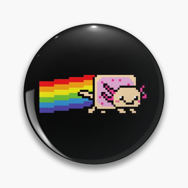 Item preview, Pixel Rainbow Cat Funny Retro Meme Graphic designed and sold by JEFDodsonArt.