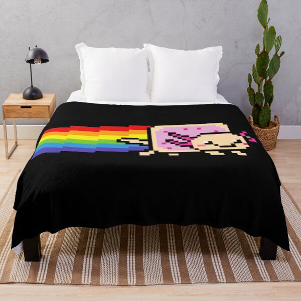 Item preview, Pixel Rainbow Cat Funny Retro Meme Graphic designed and sold by JEFDodsonArt.