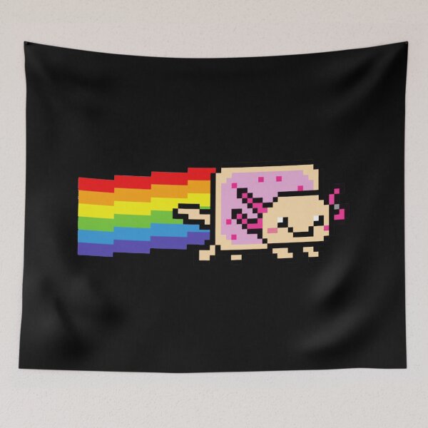 Item preview, Pixel Rainbow Cat Funny Retro Meme Graphic designed and sold by JEFDodsonArt.