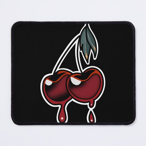 Item preview, Traditional Tattoo Biting Cherries designed and sold by quuunoyfdtl73.