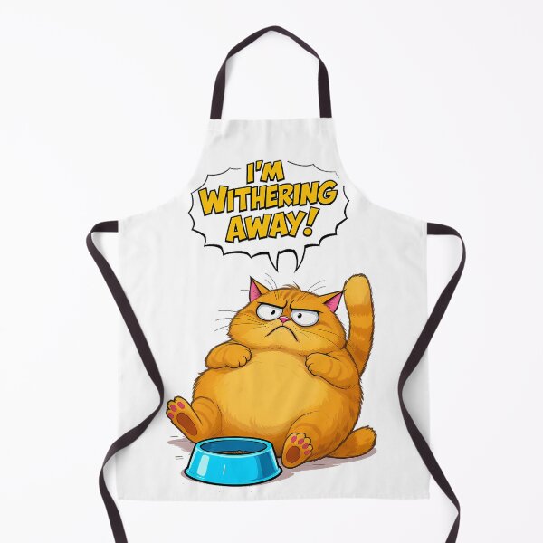 Item preview, Funny Dramatic Hungry Cat - I'm Withering Away designed and sold by etuvibes.