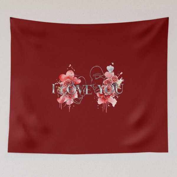 Item preview, Valentines 3D Roses & Hearts Romantic Gesture designed and sold by LANCEWISEMEDIA.