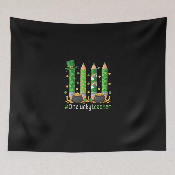 Item preview, St. Patrick’s Day Lucky Teacher Pencil Set designed and sold by yaginoie.