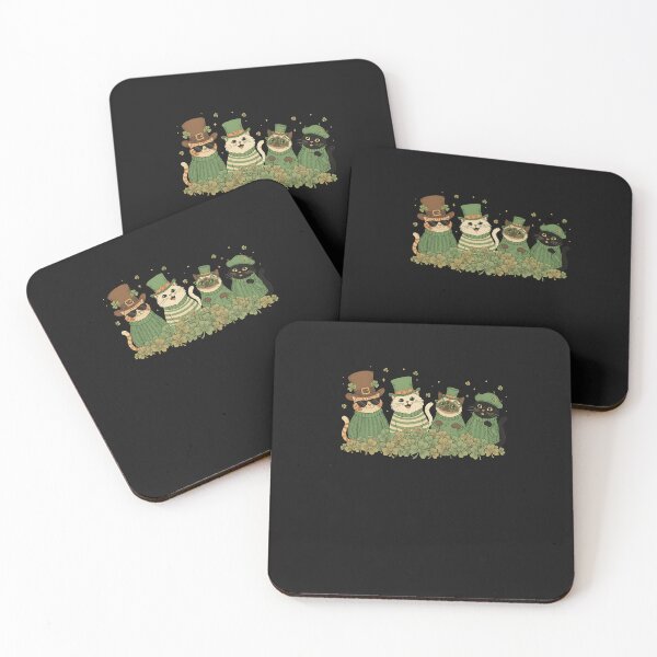 Item preview, St. Patrick’s Day Retro Cat Leprechaun Crew designed and sold by yaginoie.