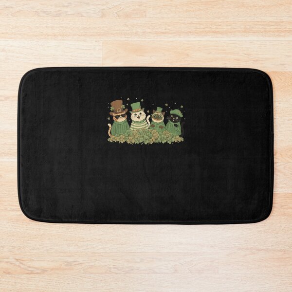 Item preview, St. Patrick’s Day Retro Cat Leprechaun Crew designed and sold by yaginoie.