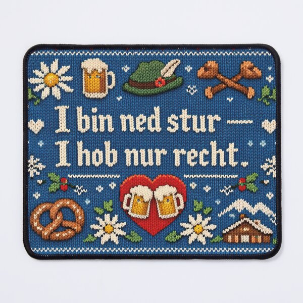 Item preview, I'm not stubborn – Bavarian humor designed and sold by Mauswohn.