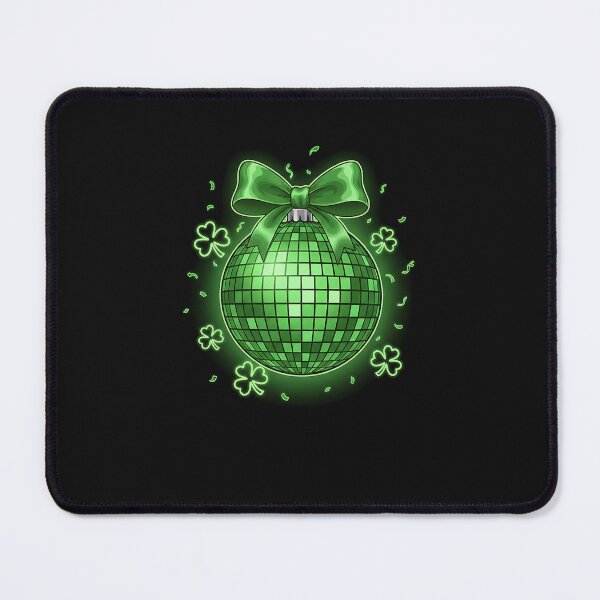 Item preview, St. Patrick’s Day Shamrock Disco Ball – Irish Party Sparkle designed and sold by yaginoie.