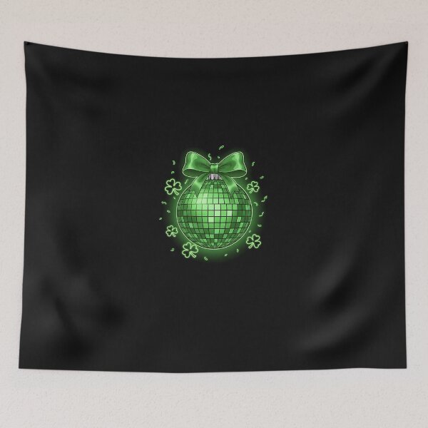 Item preview, St. Patrick’s Day Shamrock Disco Ball – Irish Party Sparkle designed and sold by yaginoie.
