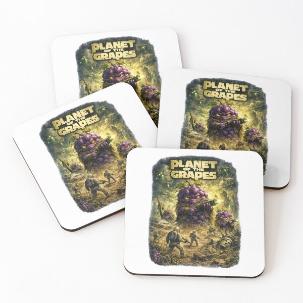 Item preview, Planet of the Grapes – Funny Sci-Fi Fruit Parody designed and sold by StrayaDesign.