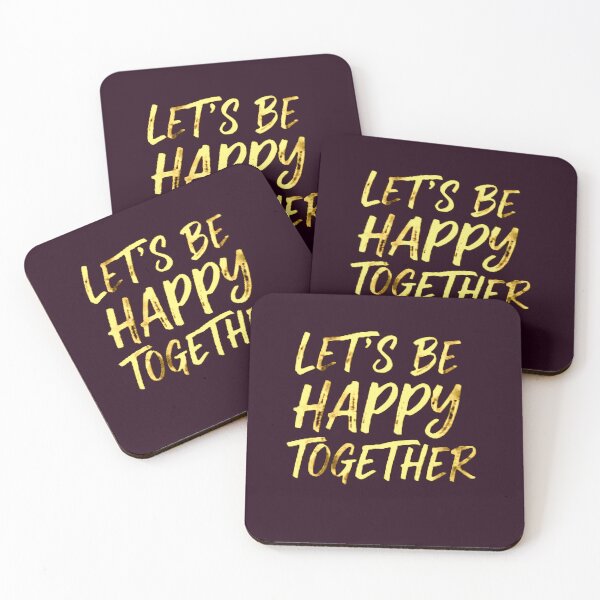 Item preview, Let's Be Happy Together designed and sold by RS-Globalist-.