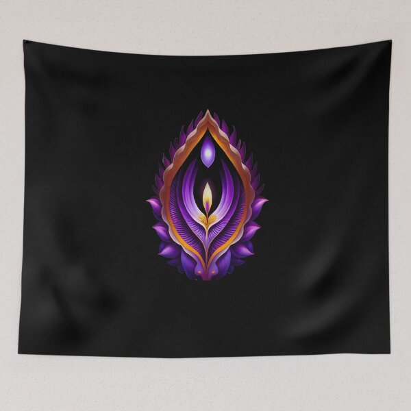 Item preview, Mystical Passiflora Symbolic Bloom designed and sold by cerebralust.