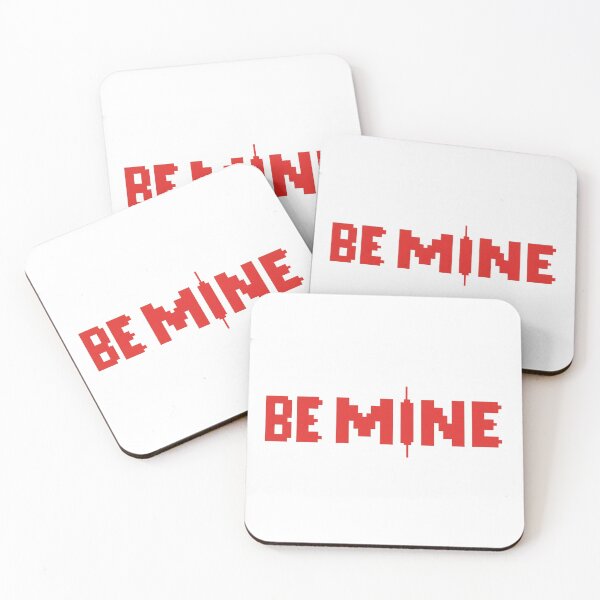 Item preview, Be Mine Pixel Art – Retro Valentine’s Day & Trading Design designed and sold by yesdude.