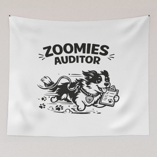 Item preview, Border Collie Zoomies Auditor designed and sold by KylianStoreMx.