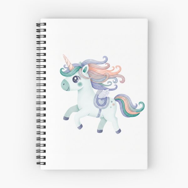 Item preview, Unicorn with its mane blowing in the wind designed and sold by KUKI DESIGNS.