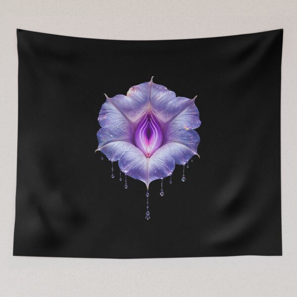Item preview, Glowy Datura Symbolic Bloom  designed and sold by cerebralust.