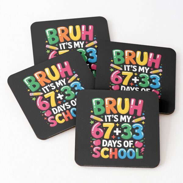 Item preview, Bruh It’s My 67+33 Days Of School Fun 100th Day School Design designed and sold by gladysenglish.