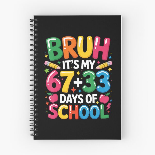 Item preview, Bruh It’s My 67+33 Days Of School Fun 100th Day School Design designed and sold by gladysenglish.