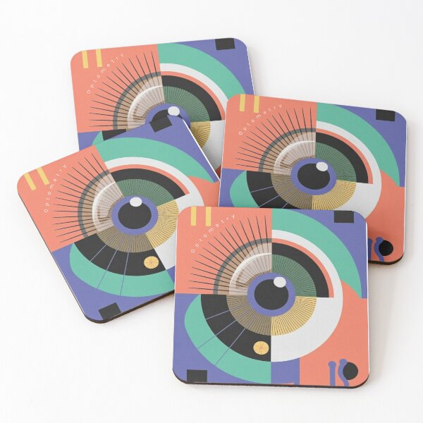 Item preview, Abstract Colorful Ophthalmology brafdesign  designed and sold by Brafdesign.