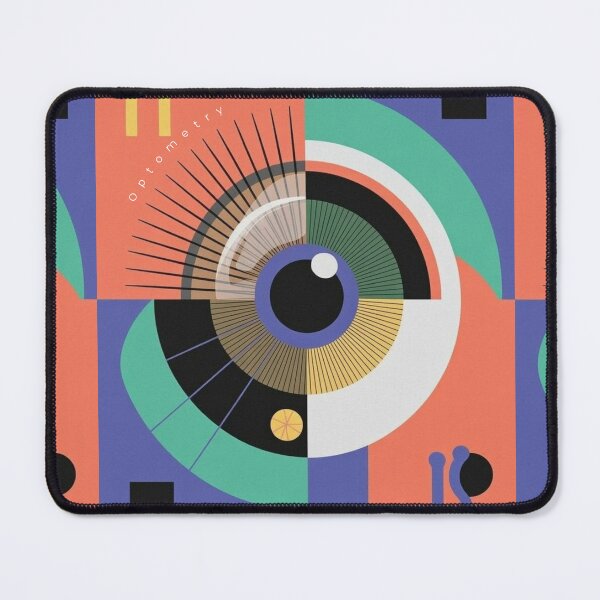 Item preview, Abstract Colorful Ophthalmology brafdesign designed and sold by Brafdesign.