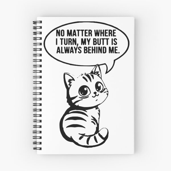 Item preview, Funny Cat Logic No Matter Where I Turn designed and sold by RS-Globalist-.