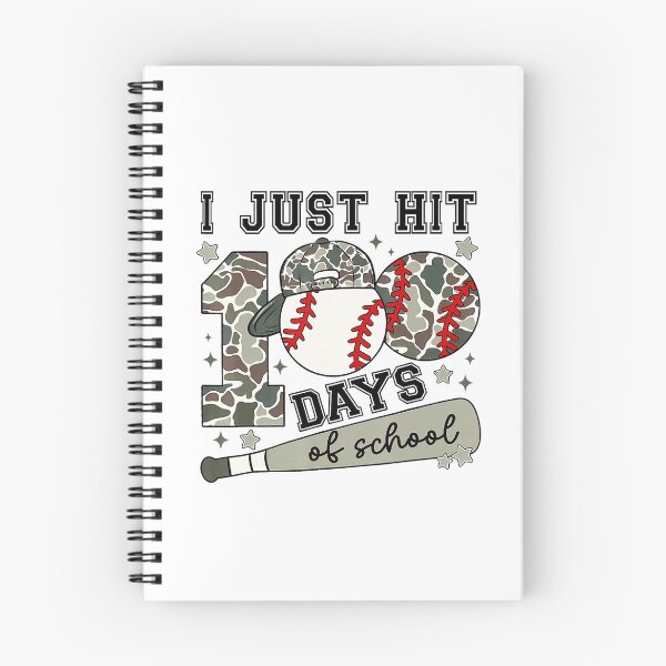 Item preview, I Just Hit 100 Days Of School Baseball Camo Teacher  designed and sold by miaa-artistshop.