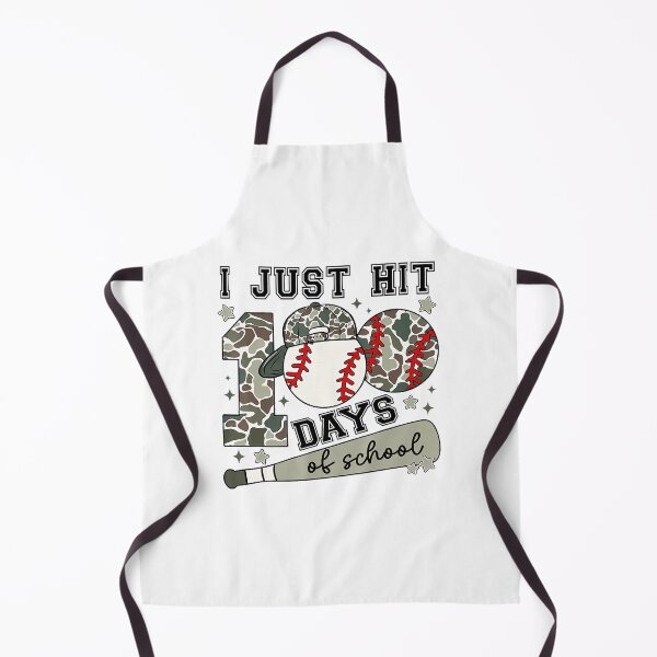 Item preview, I Just Hit 100 Days Of School Baseball Camo Teacher designed and sold by miaa-artistshop.