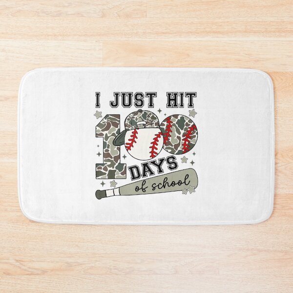 Item preview, I Just Hit 100 Days Of School Baseball Camo Teacher  designed and sold by miaa-artistshop.