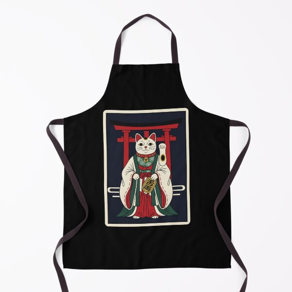 Item preview, Maneki Neko Japanese Lucky Cat Art designed and sold by JordynLadukeg65.