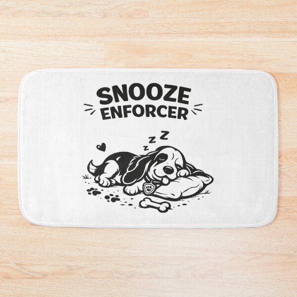 Item preview, Basset Hound Snooze Enforcer designed and sold by KylianStoreMx.