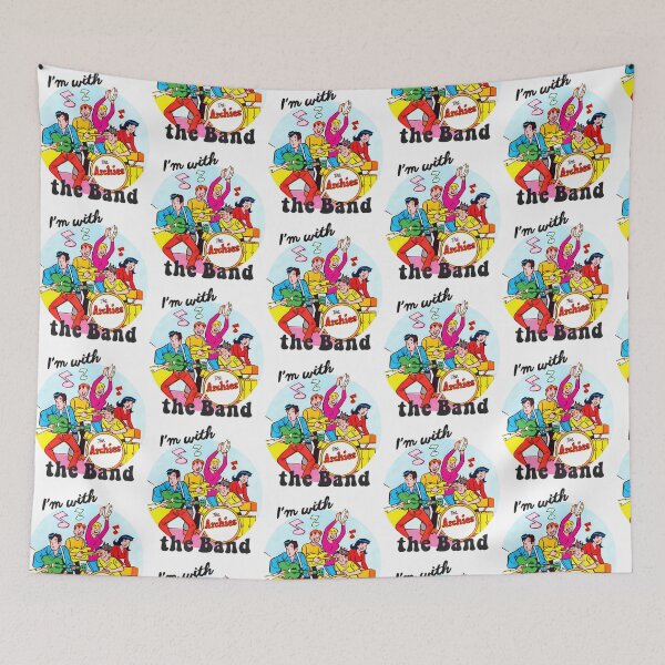 Item preview, I'm With The Band The Archies Comics designed and sold by luvhysteria.