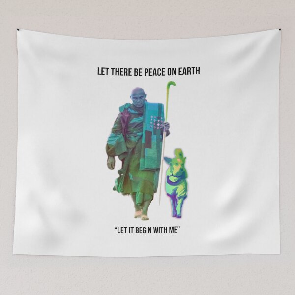 Item preview, Peace Is Every Step with Aloka Graphic designed and sold by Nordic Echo.