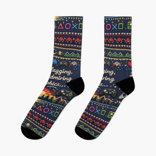 Item preview, Gamer quote – I'm not lagging Knit design designed and sold by Mauswohn.