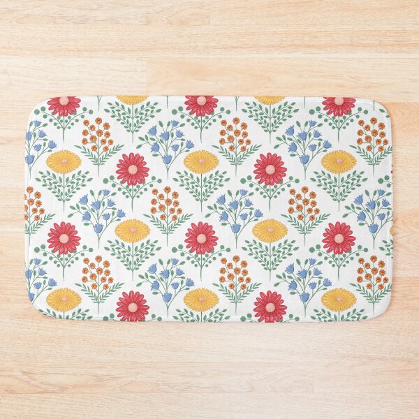 Item preview, Soft Romantic Wildflowers - Vintage Cottage Floral designed and sold by colorofmagic.