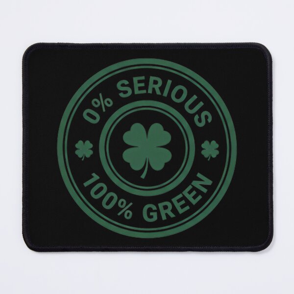 Item preview, Green Day Off – St Patrick’s Day Patch Badge (White) designed and sold by Ajdaprint.