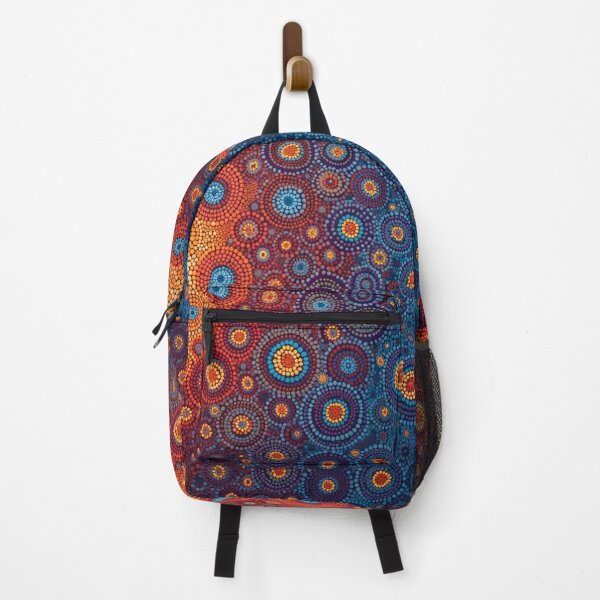 Item preview, Aboriginal Inspired Art - Lava and Water Circles designed and sold by GrinGalore.