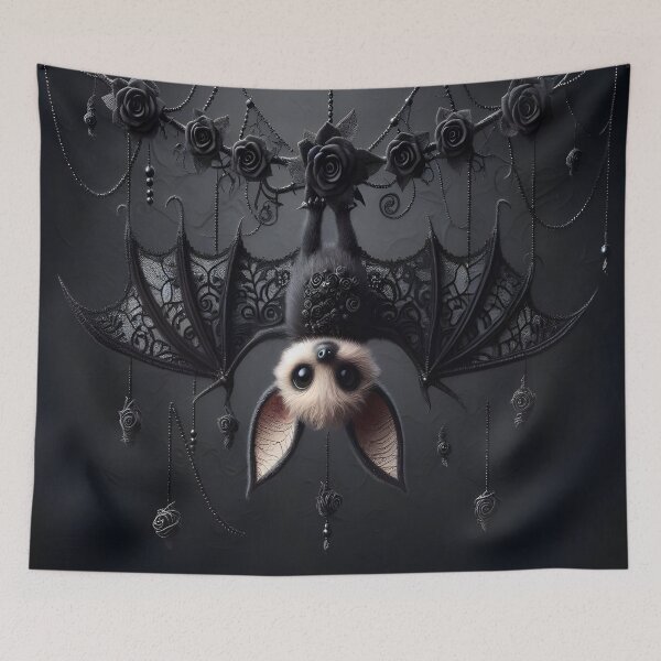 Item preview, Cute hanging Bat designed and sold by JacquiTaylorArt.