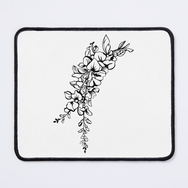 Item preview, Wisteria Bloom – Minimal Botanical Line Art designed and sold by EmeraldeaArt.