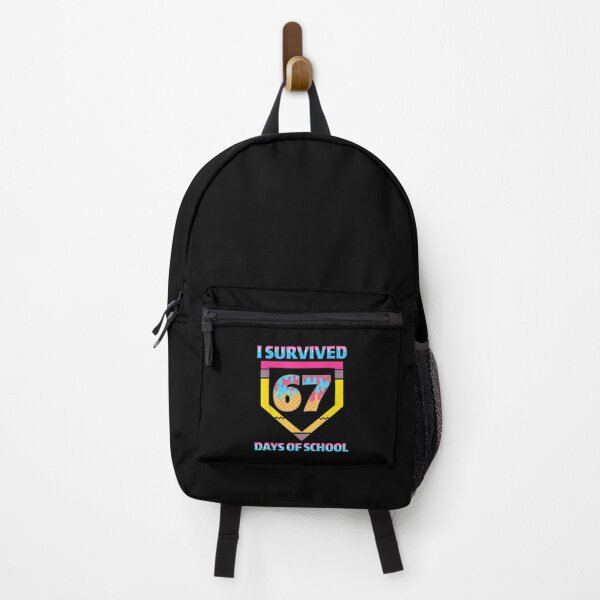 Item preview, I Survived 67 Days Of School Funny Student Meme Shield  designed and sold by miaa-artistshop.
