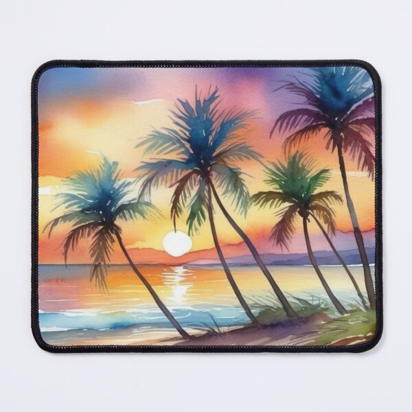 Item preview, Palm trees at sunset designed and sold by Kraftbaum.