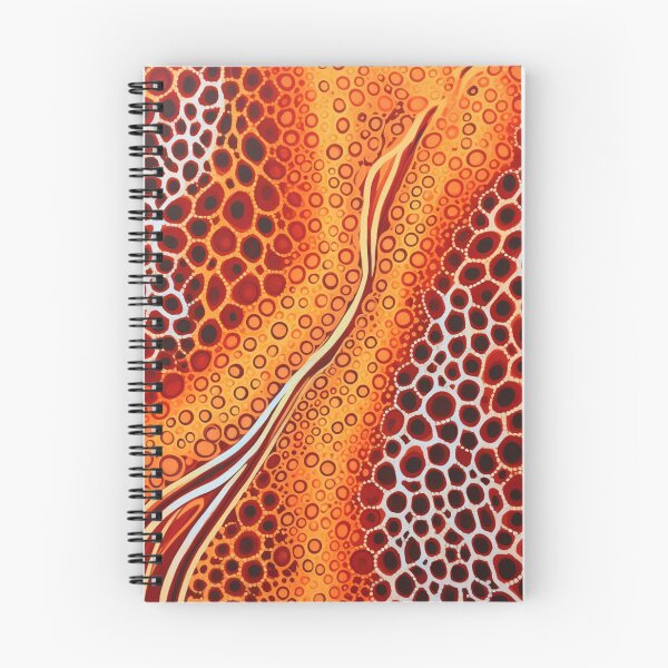 Item preview, Aboriginal Inspired Art - Primeval Lava designed and sold by GrinGalore.